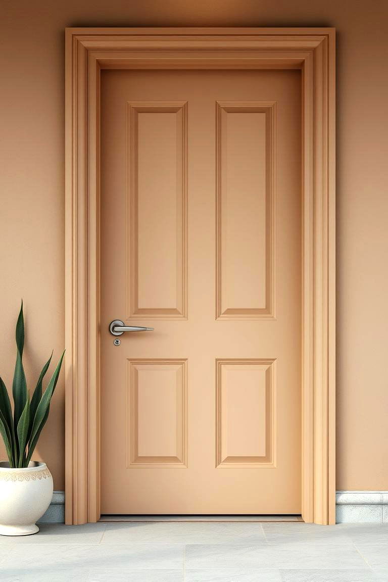 Fawn Brown Gentle Sophistication - 24 Brown House Front Door Colors