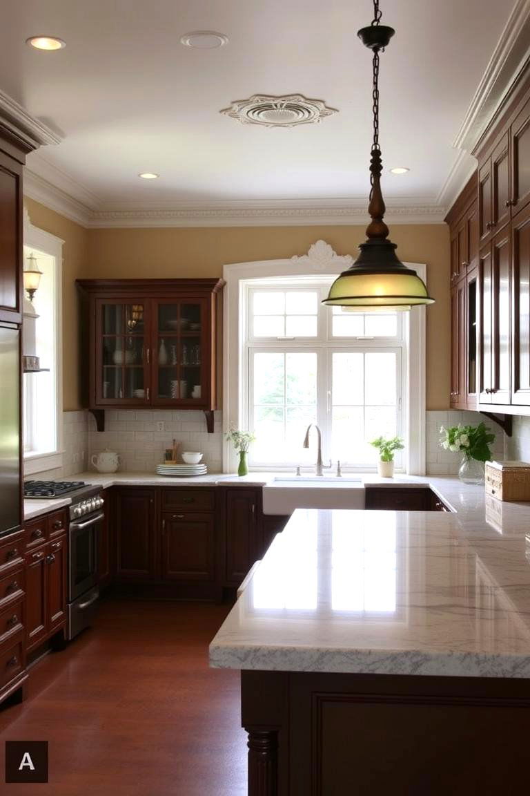Feature Decorative Wallpapers - 24 Victorian Kitchen Ideas