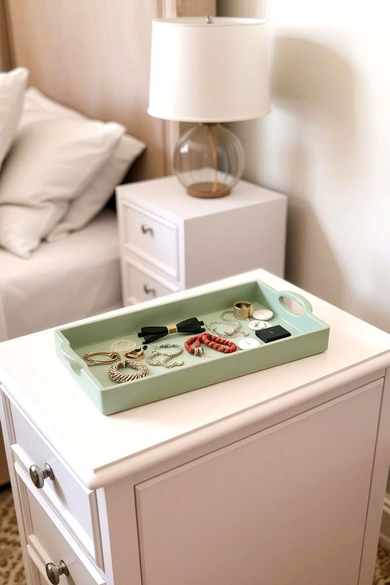Featuring Sage Green Decorative Trays - 24 Sage Green Bedroom Ideas