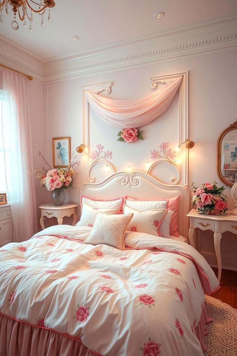 Feminine Flourish Bedroom - 24 Bedroom Decor Ideas
