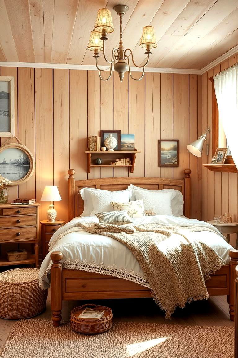 Feminine Rustic Charm - 24 Bedroom Ideas for Women
