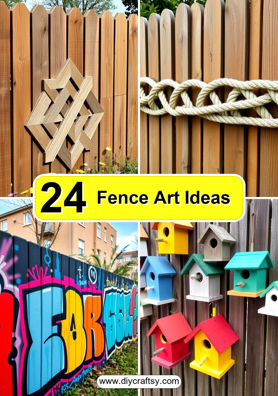 Fence Art Ideas