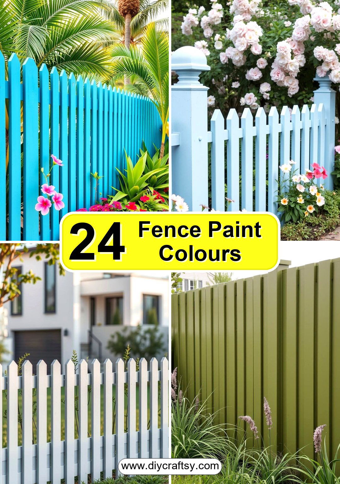 Fence Paint Colours