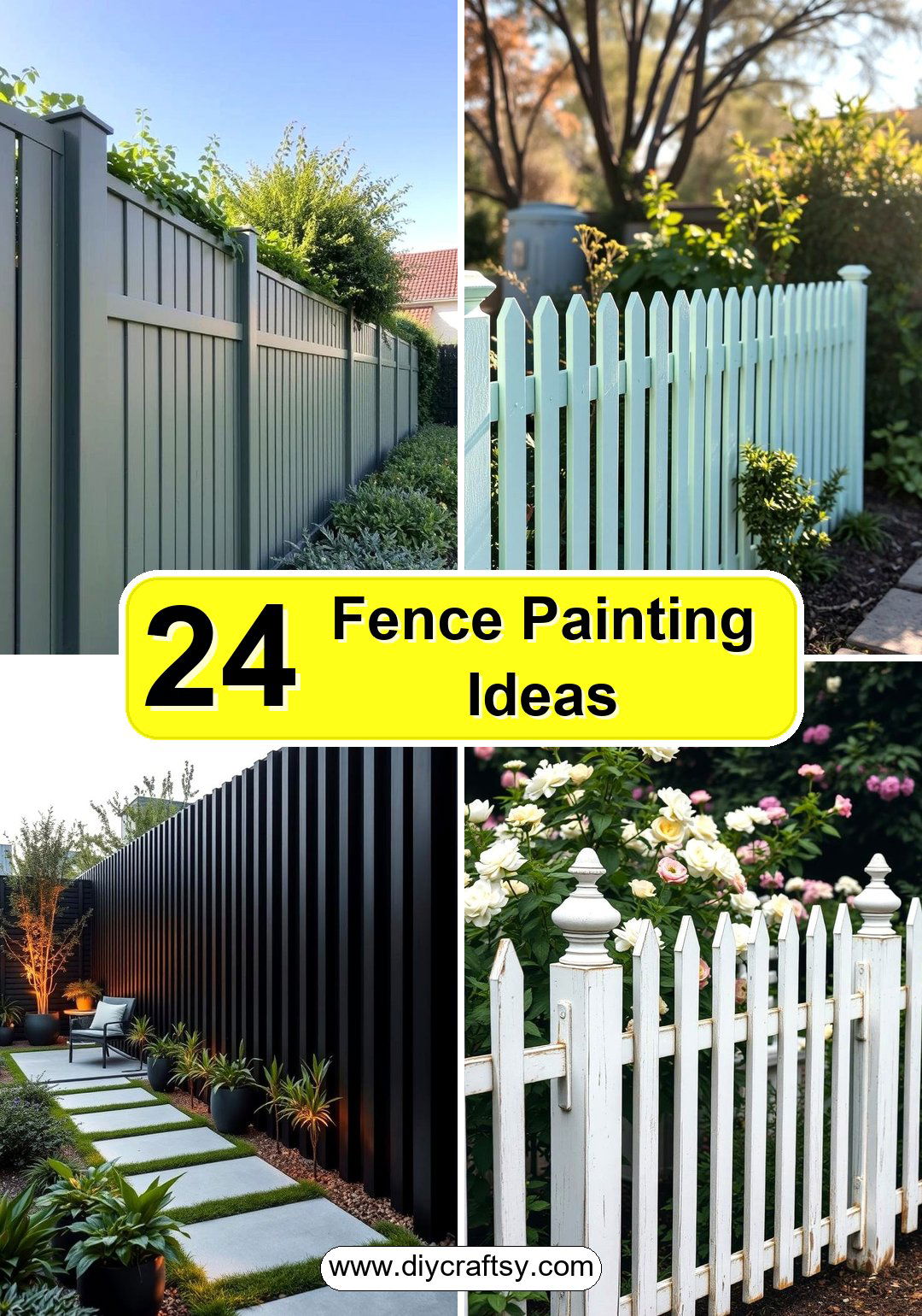 Fence Painting Ideas