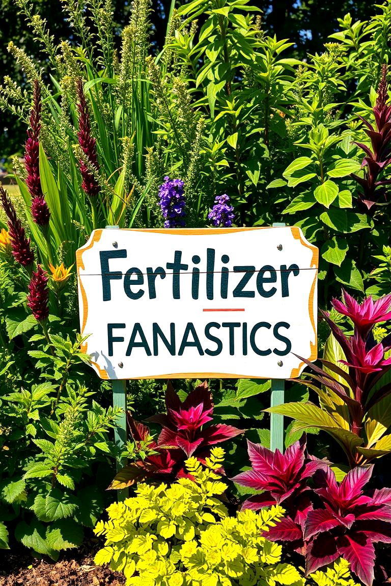 Fertilizer Fanatics - 24 Funny Garden Sign Ideas