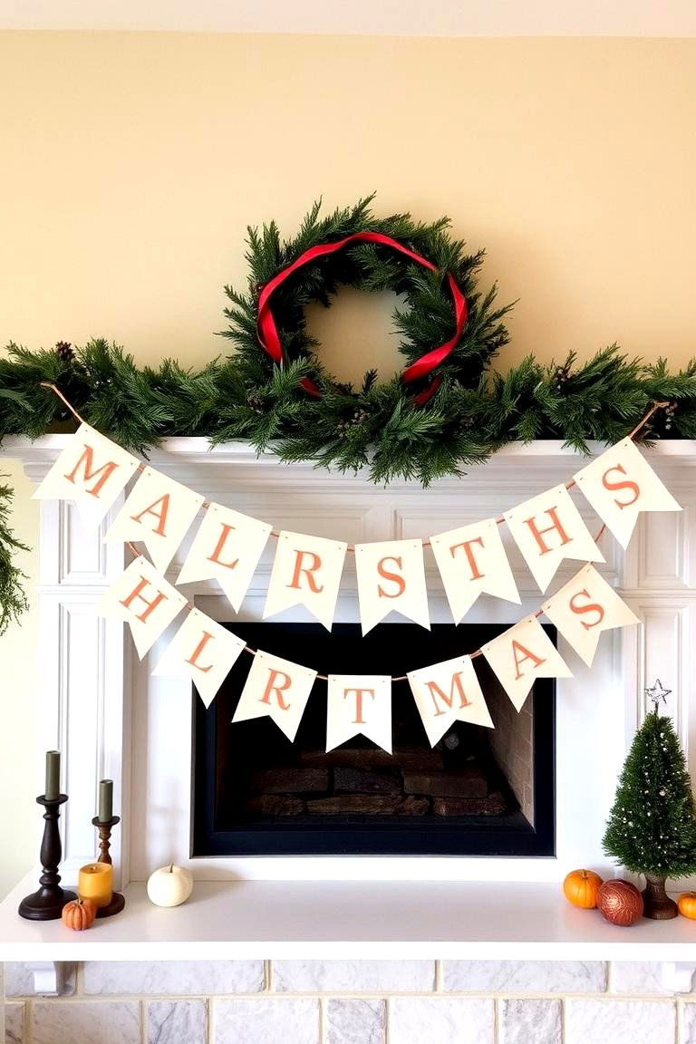Festive Banner Accents - 24 Friendsgiving Decor Ideas