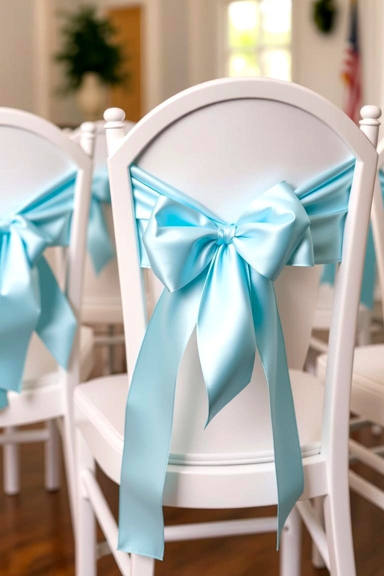 Festive Chair Decorations - 24 Party Decoration Ideas
