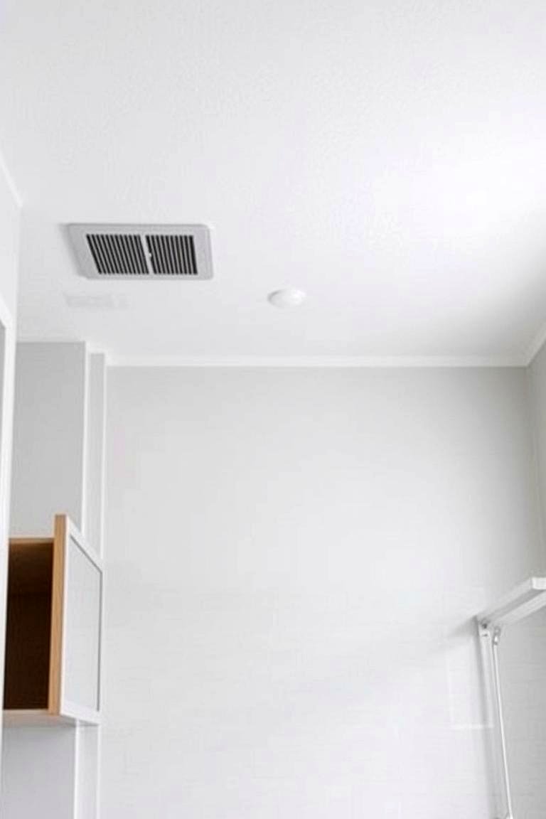 Fiberglass Ceiling for Durability and Functionality - 24 Bathroom Ceiling Ideas