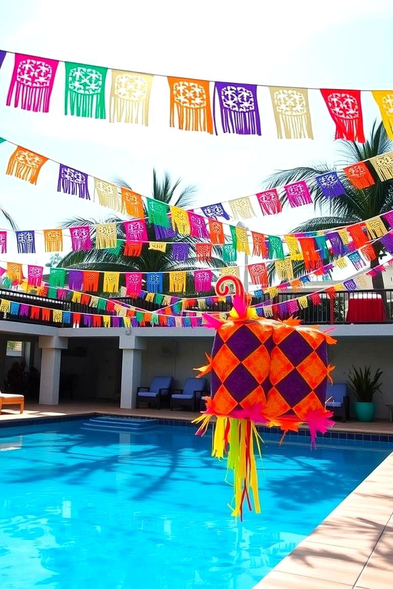 Fiesta Pool Party - 24 Pool Party Ideas