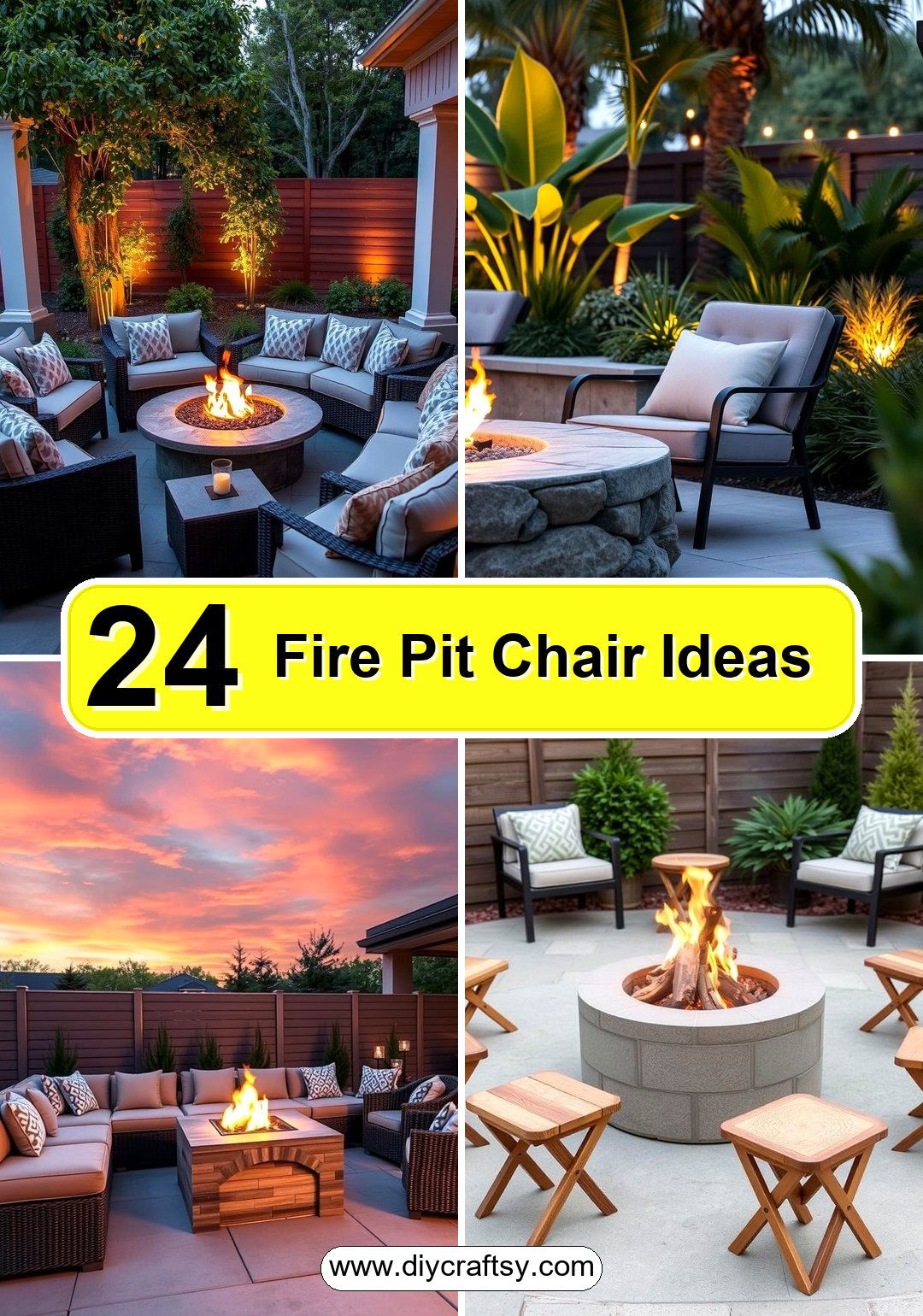 Fire Pit Chair Ideas