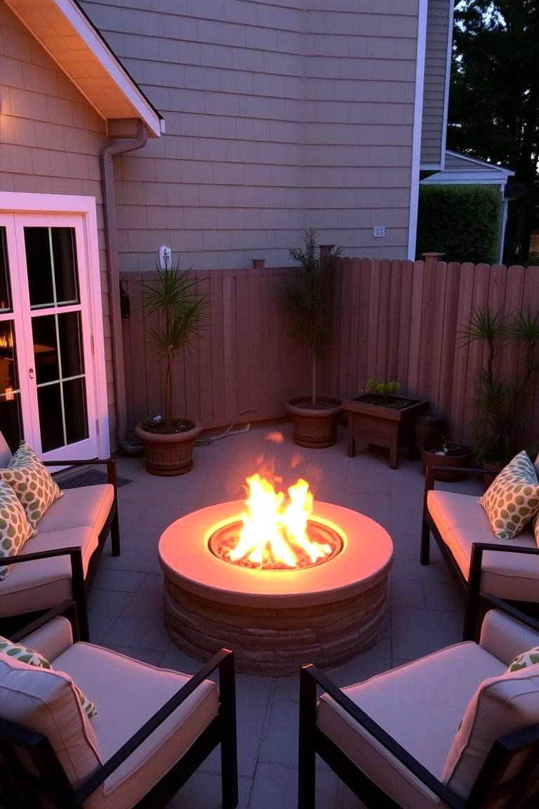 Fire Pit Fun - 24 Corner Patio Ideas