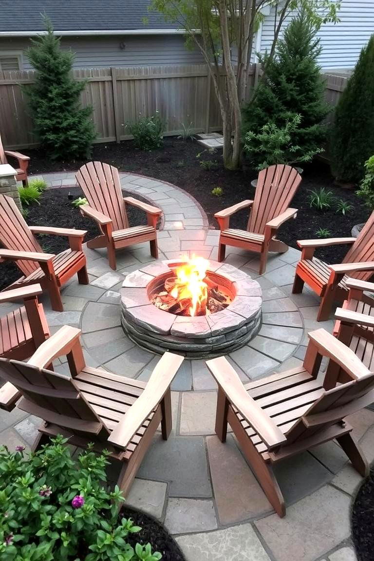Fire Pit Gathering Spot - 24 Small Backyard Landscaping Ideas