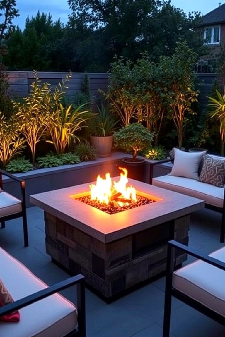 Fire Pit for Outdoor Relaxation - 24 Modern Fireplace Ideas
