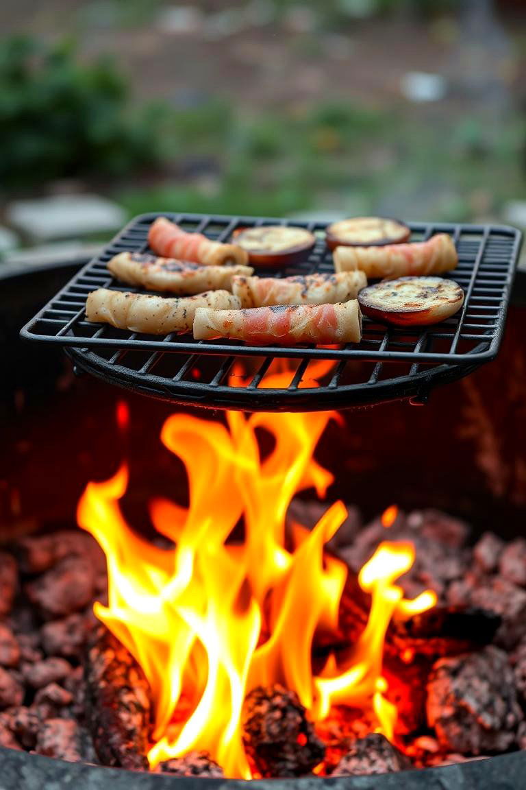 Fire Pit with Built in Grill - 24 Backyard Fire Pit Ideas Landscaping