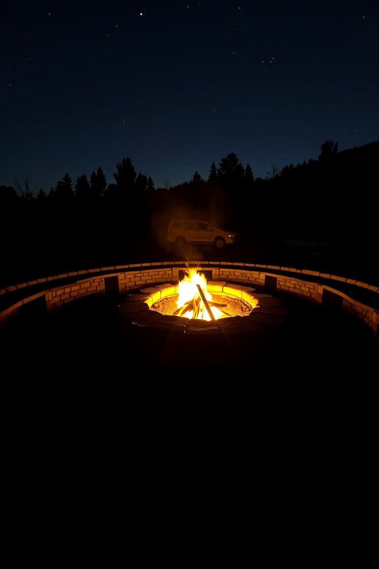 Fire Pit with Integrated Seating - 24 Wood Burning Fire Pit Ideas