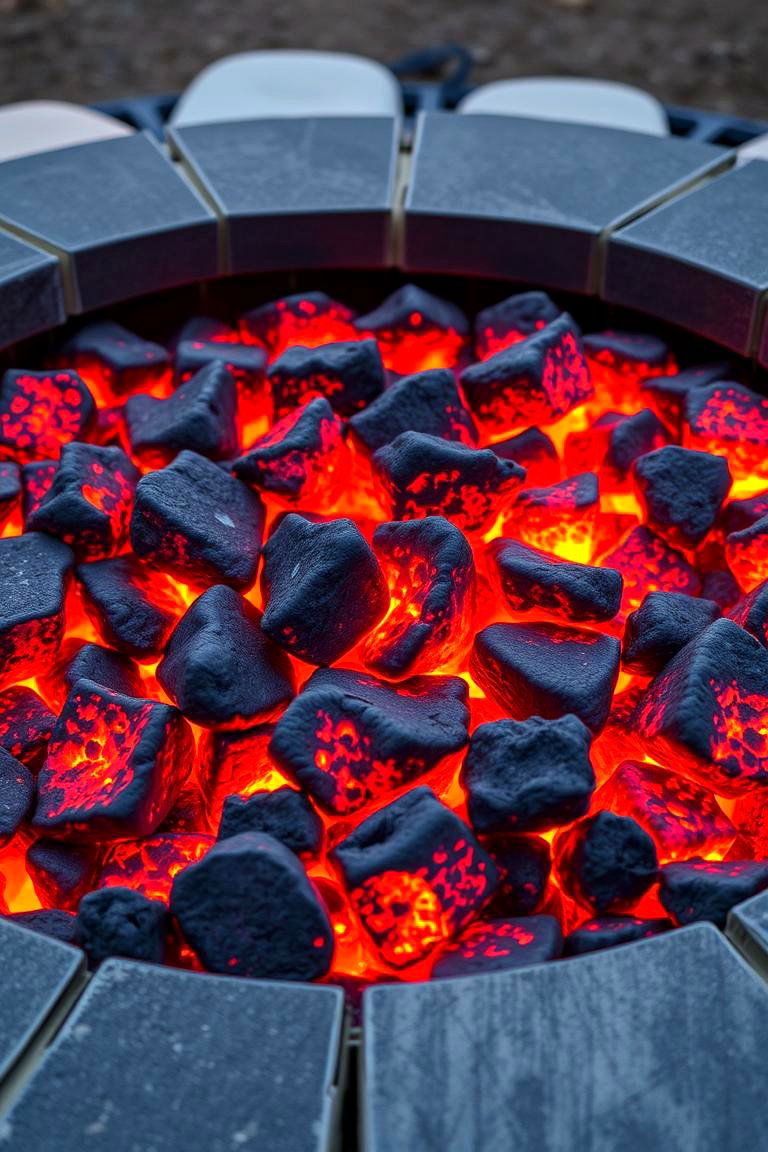 Fire Pit with Lava Rocks - 24 Backyard Fire Pit Ideas Landscaping