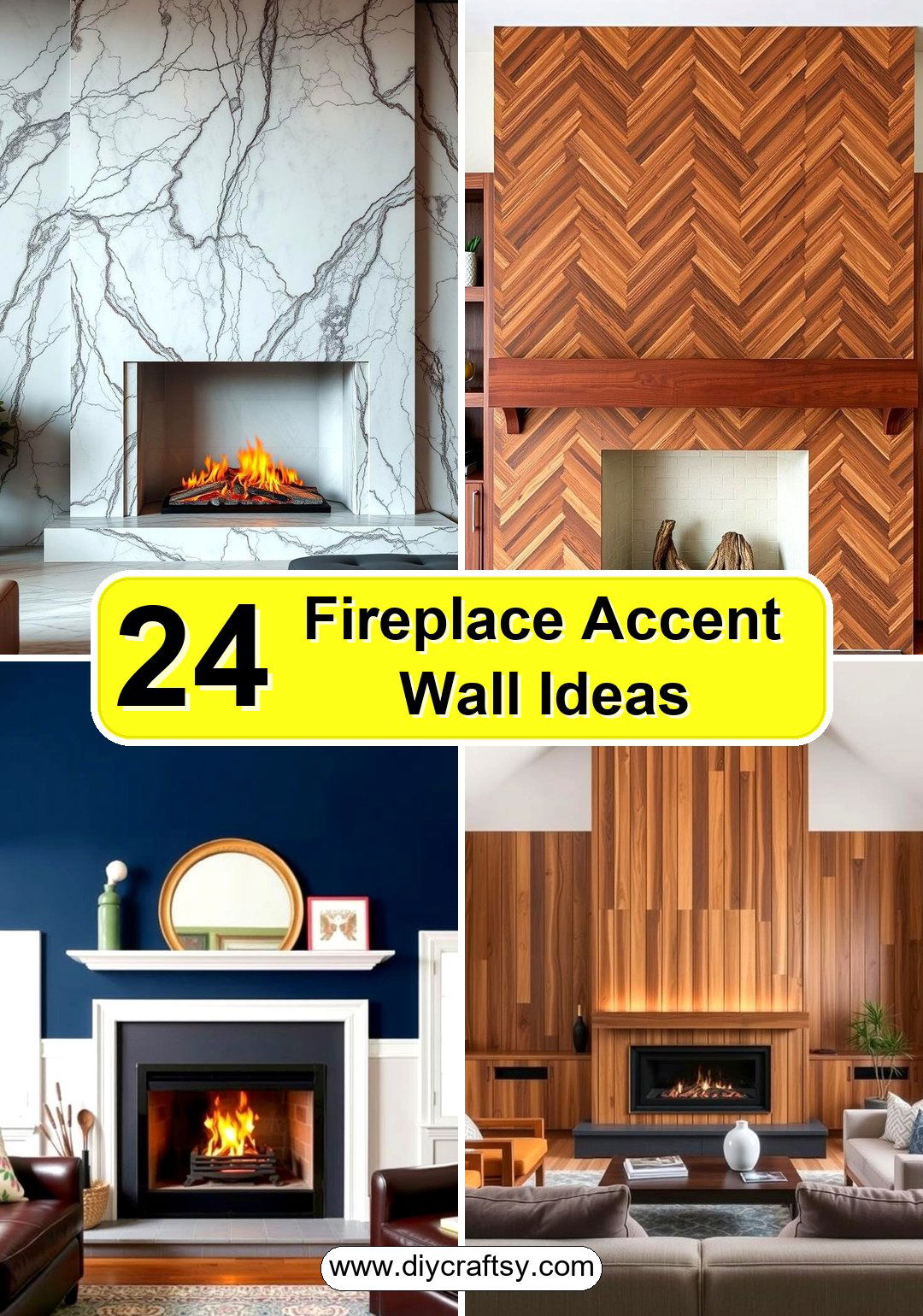 Fireplace Accent Wall Ideas