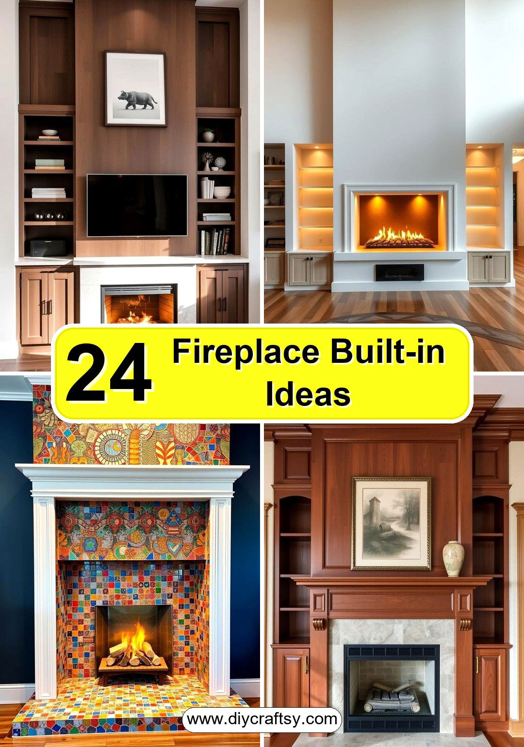 Fireplace Built-in Ideas