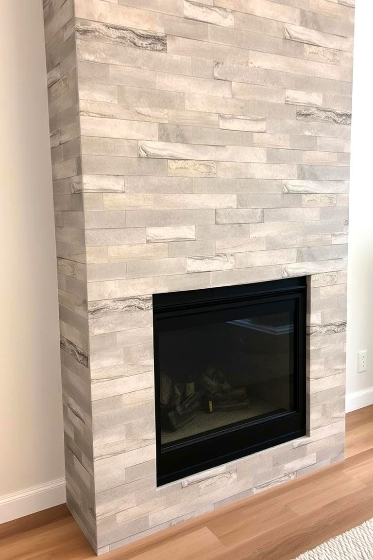 Fireplace Faux Stone Tile - 24 Faux Fireplace Ideas