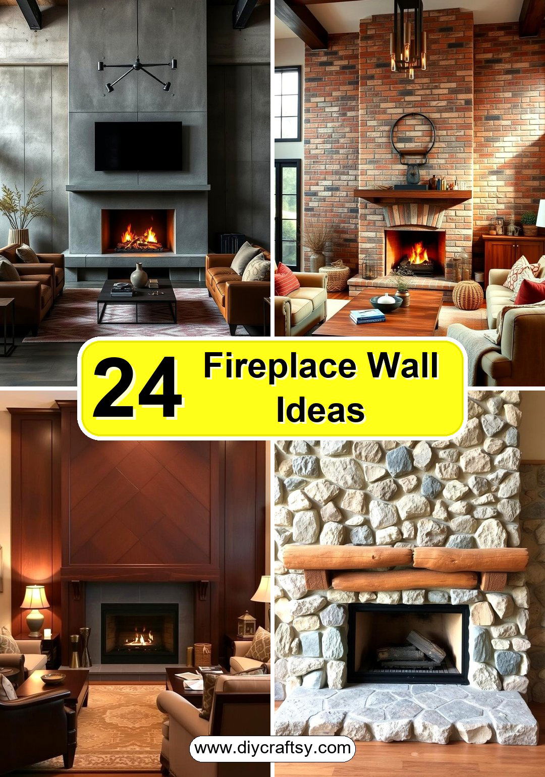 Fireplace Wall Ideas