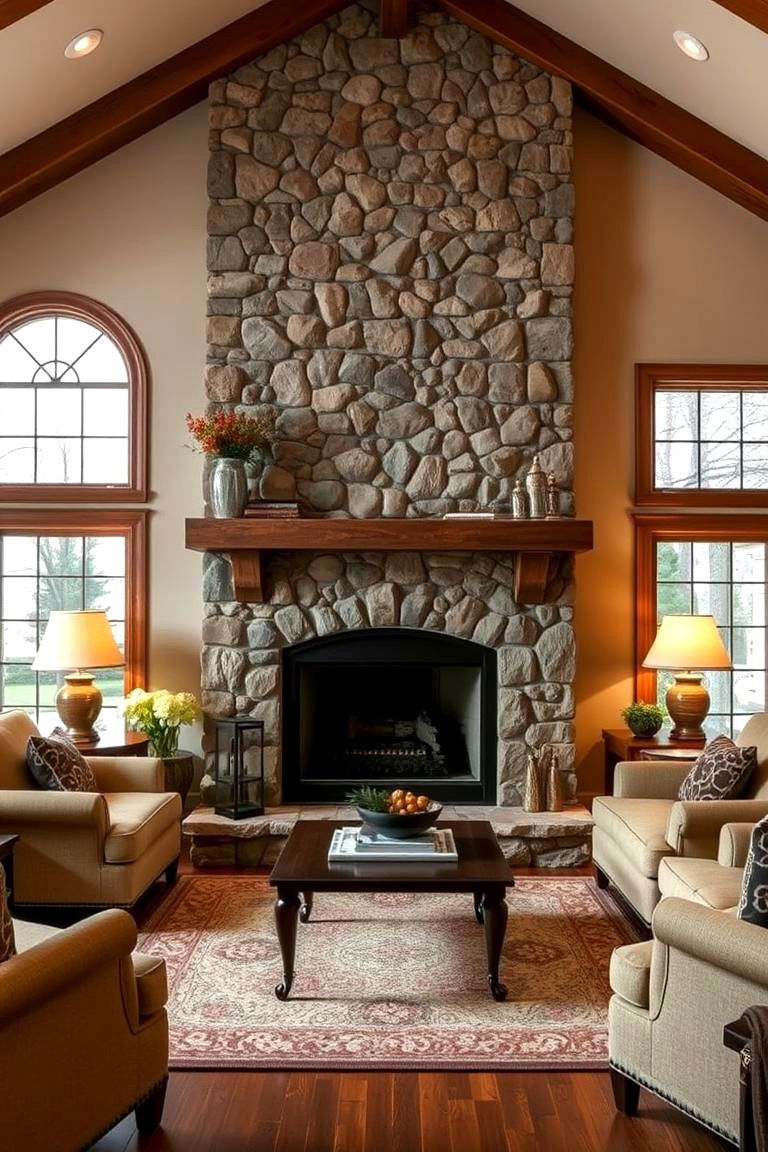 Fireplace as a Focal Point - 24 Traditional Interior Design Ideas