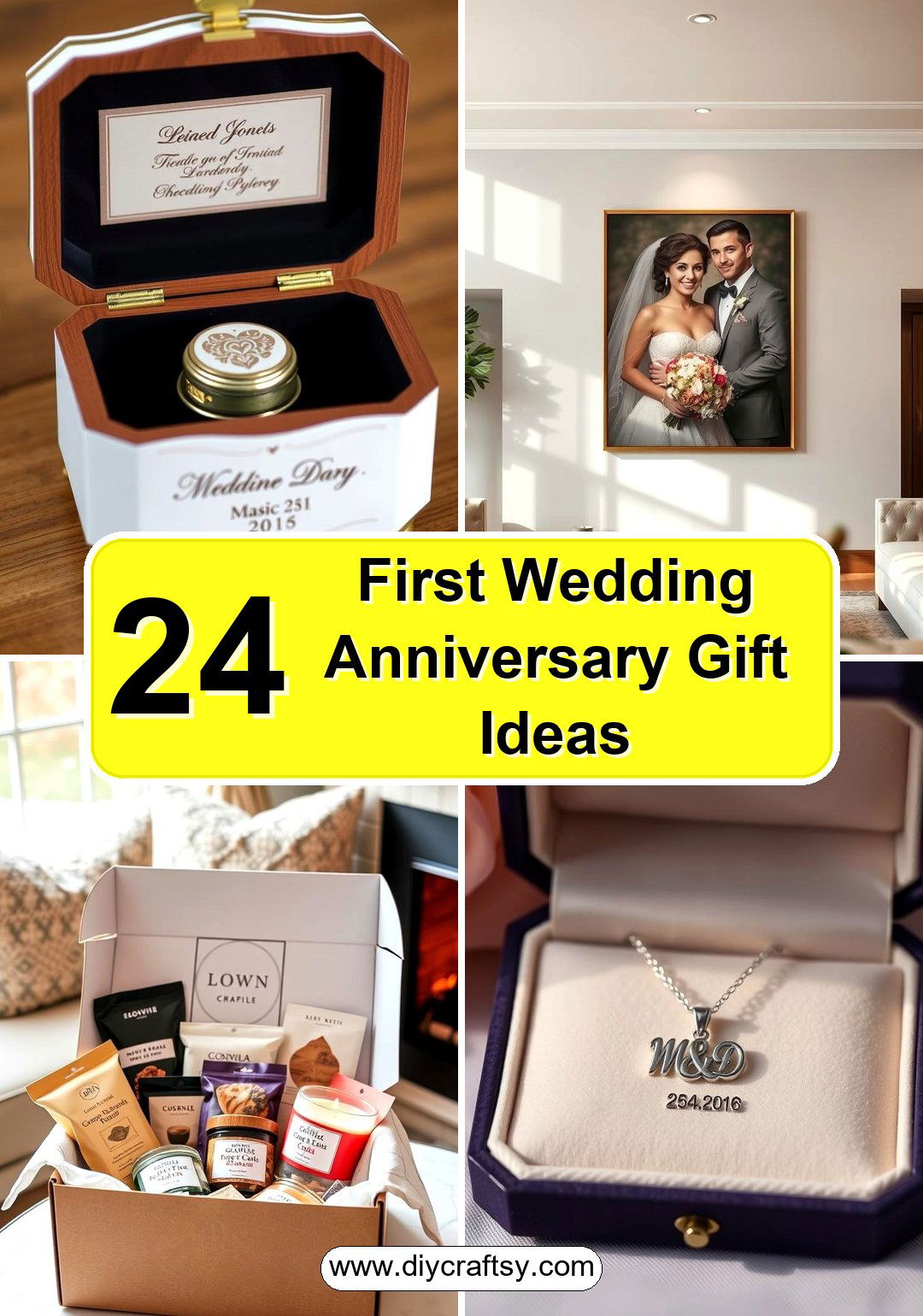 First Wedding Anniversary Gift Ideas