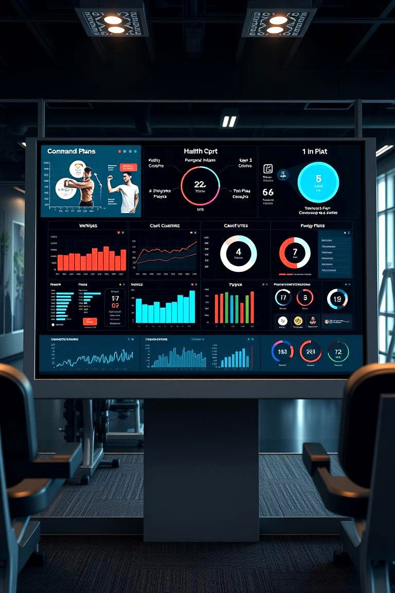 Fitness Command Center - 24 Command Center Ideas