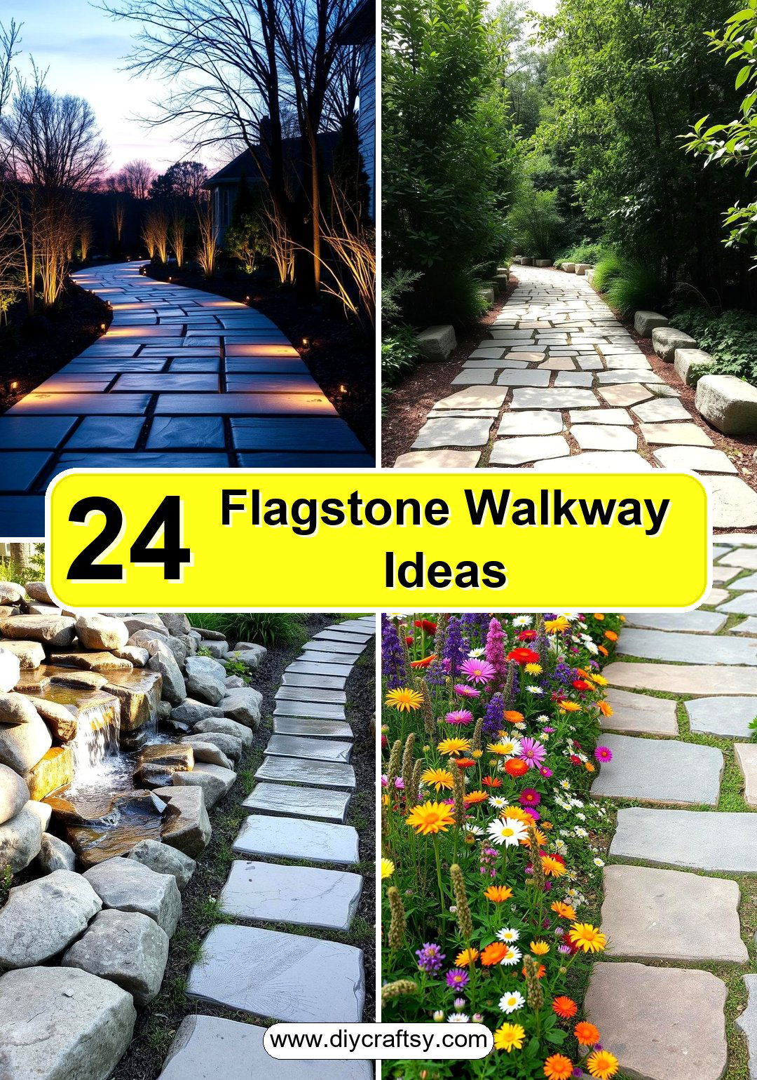 Flagstone Walkway Ideas