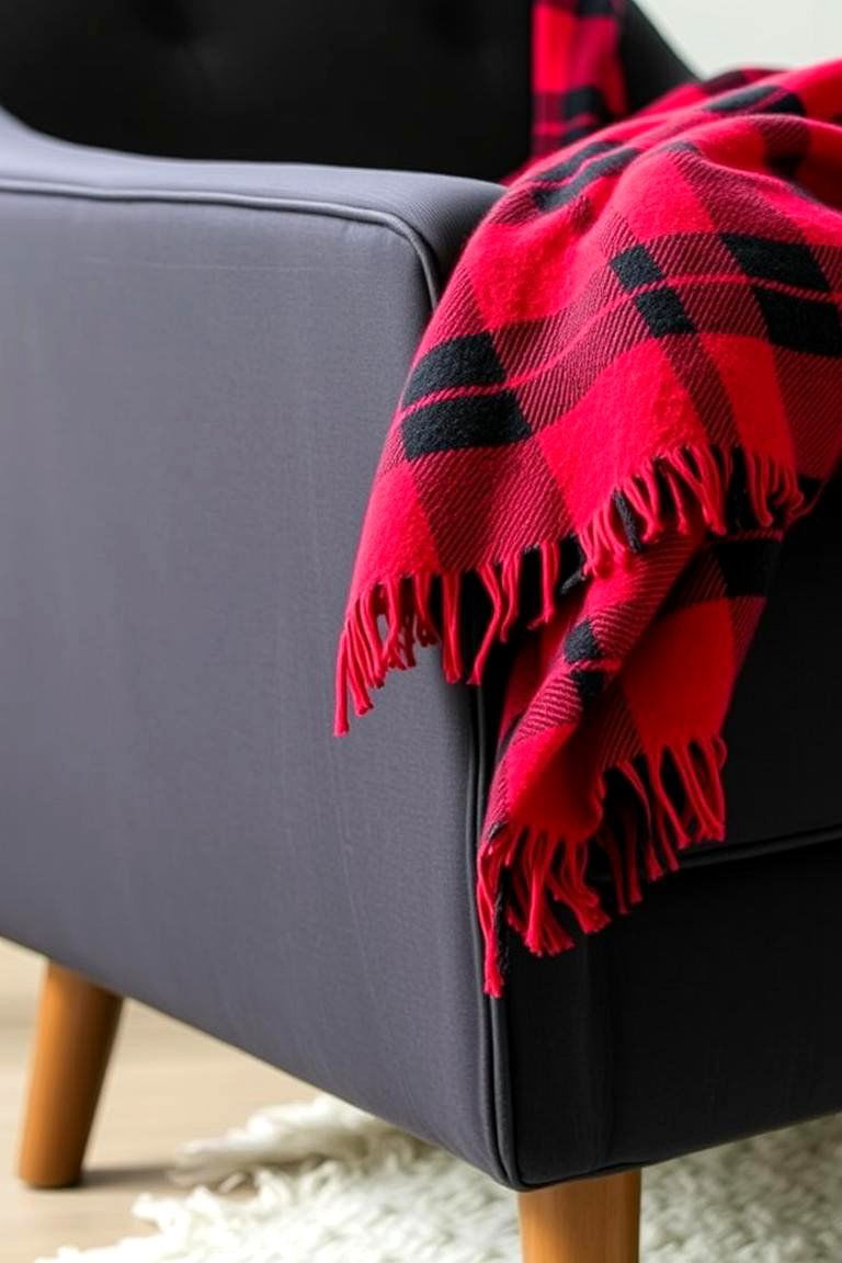 Flannel Throw Blankets - 24 Grunge Aesthetic Room Decor Ideas