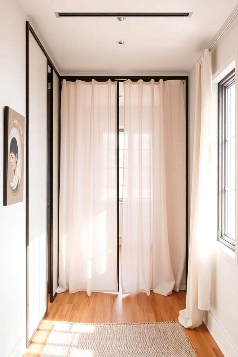 Flexible Room Dividers - 24 Tiny House Design Ideas