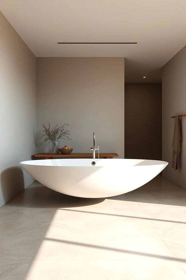 Floating Bathtub - 24 Bathtub Ideas