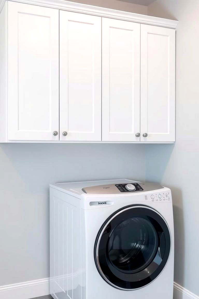 Floating Cabinets for a Modern Aesthetic - 24 Laundry Room Cabinet Ideas
