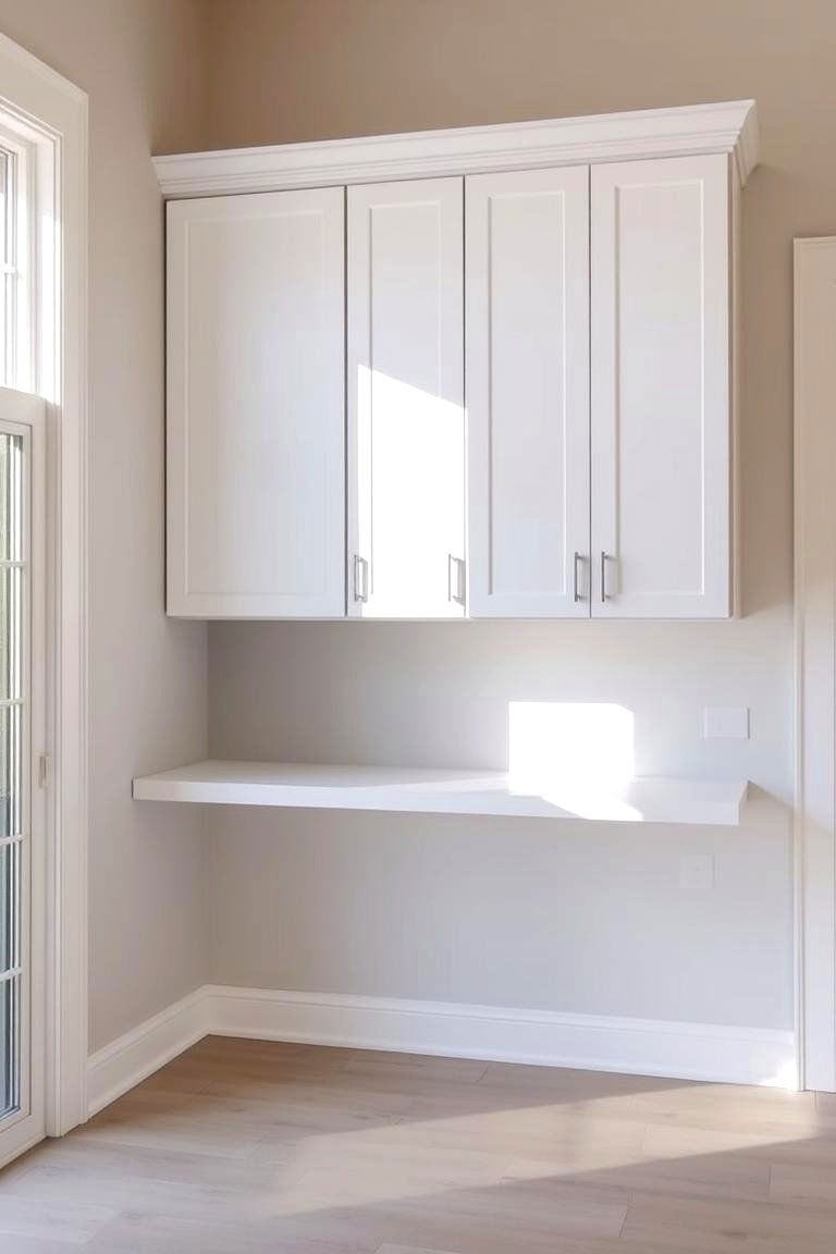 Floating Corner Cabinets - 24 Floor to Ceiling Cabinets Ideas