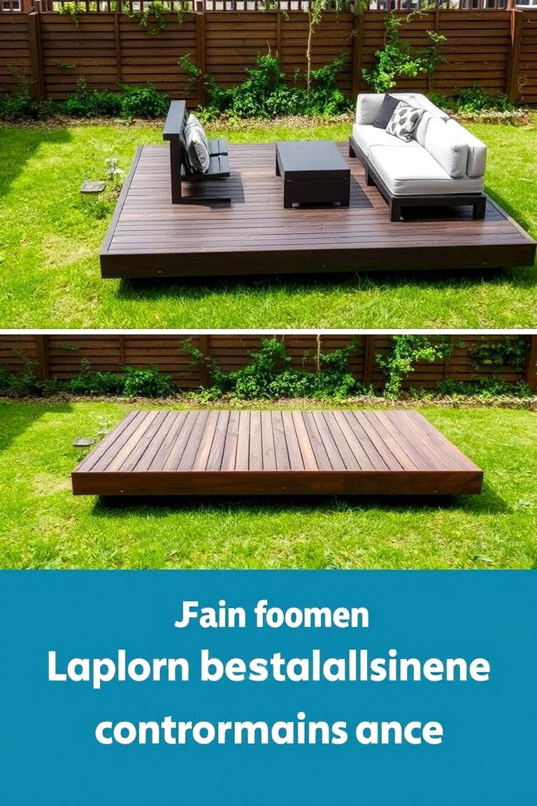 Floating Deck - 24 Backyard Deck Ideas on a Budget