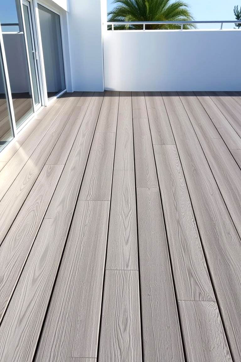 Floating Decking Contemporary Look - 24 Deck Flooring Ideas