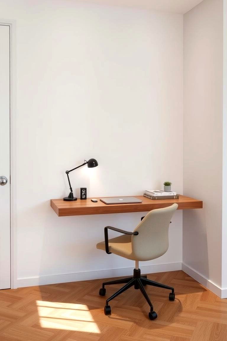 Floating Desk Design - 24 Study Room Ideas