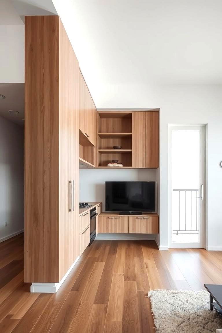 Floating Floor to Ceiling Cabinets - 24 Floor to Ceiling Cabinets Ideas