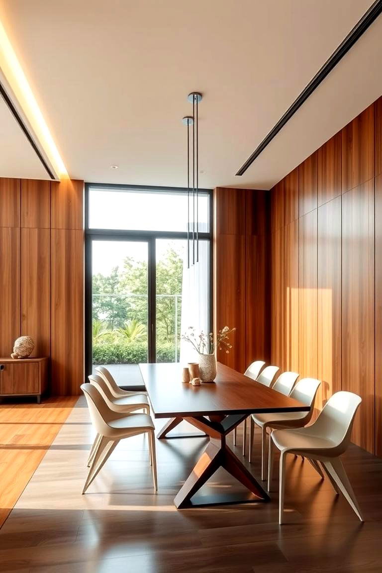 Floating Furniture - 24 Mid-century Modern Dining Rooms