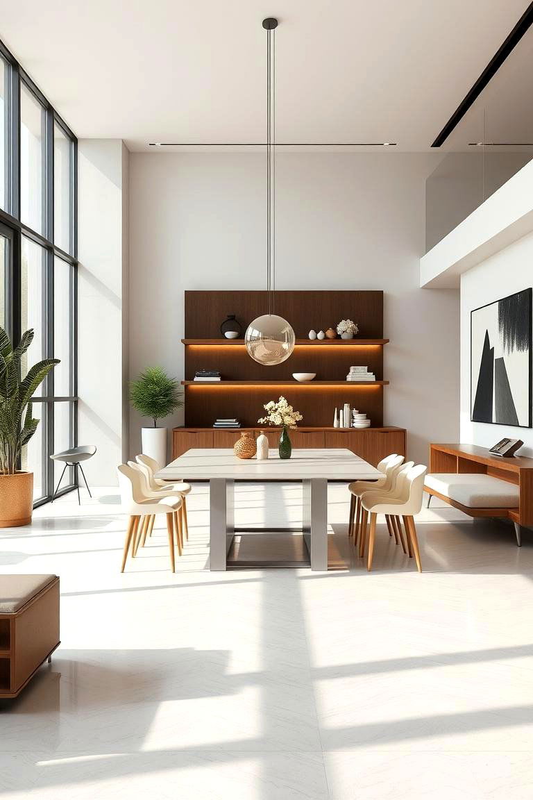 Floating Furniture Design - 24 Japanese Dining Room Ideas