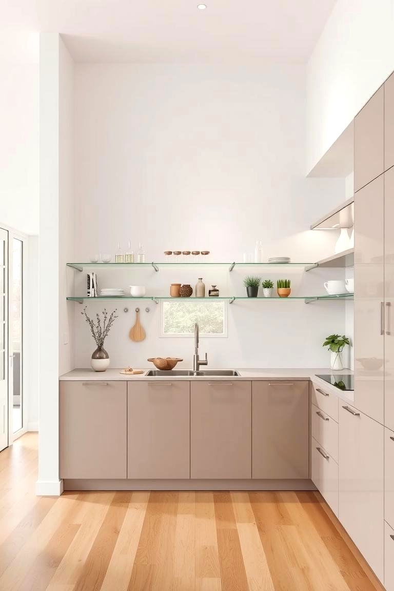 Floating Furniture for a Light Airy Feel - 24 Minimalist Apartment Ideas