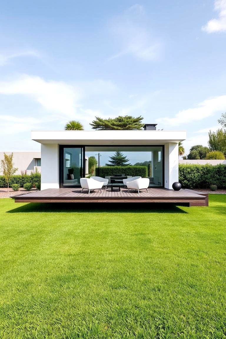 Floating Platform Deck - 24 Platform Deck Ideas