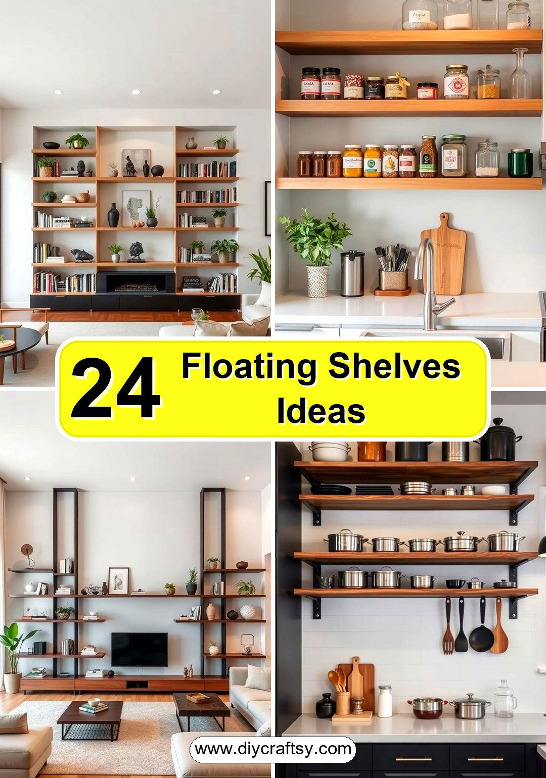 Floating Shelves Ideas
