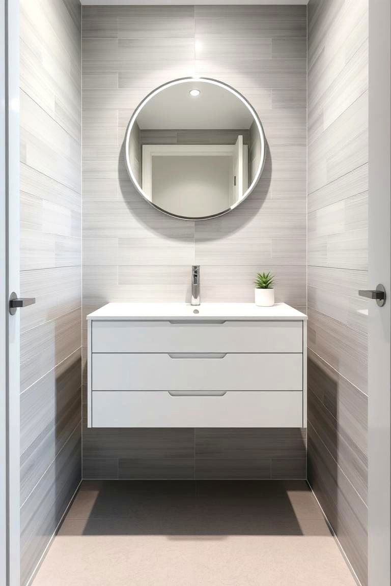 Floating Vanity Magic - 24 Small Bathroom Vanity Ideas