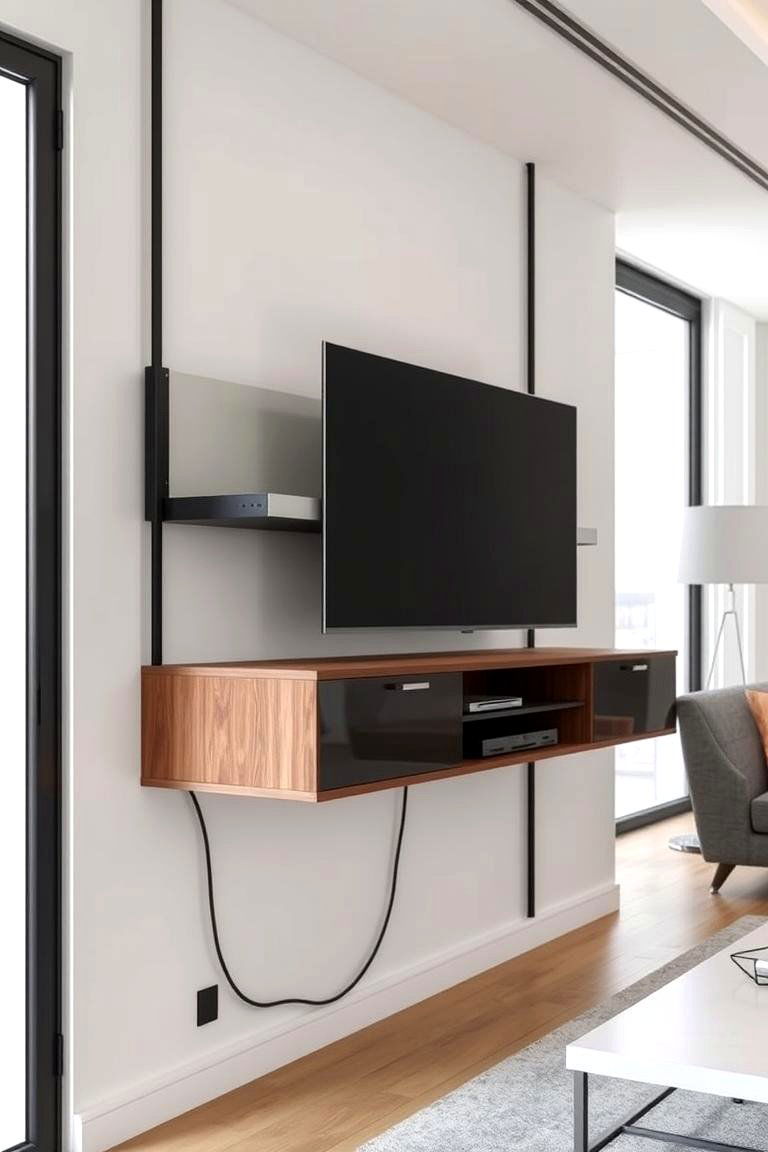 Floating Wall Mounted Tv Stand - 24 Tv Stand Ideas