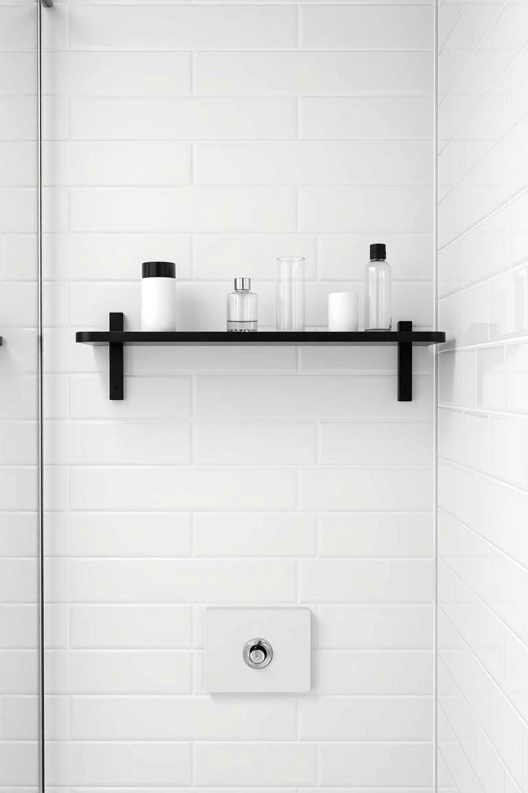 Floating Wall Shelves for a Modern Look - 24 Bathroom Shelf Ideas