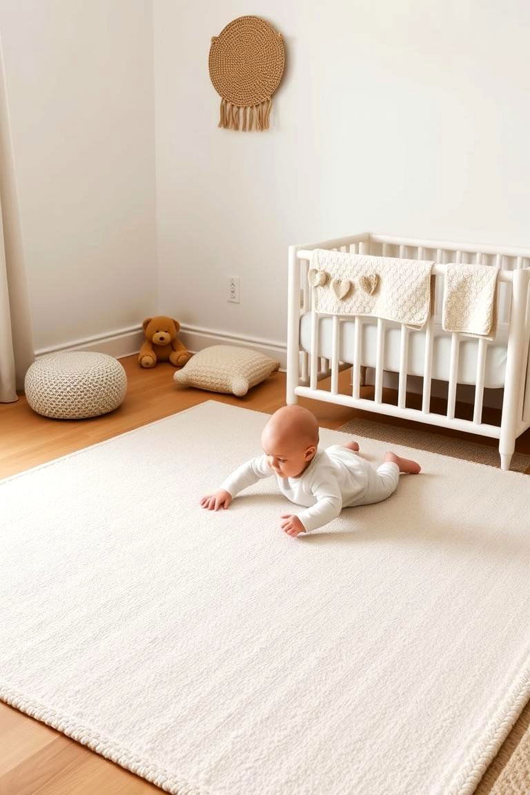 Floor Mats for Play and Learning - 24 montessori nursery ideas