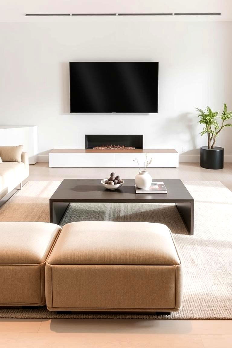Floor Seats with Built In Storage - 24 Floor Seating Ideas