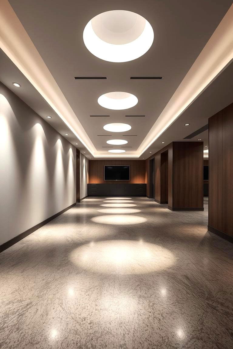 Floor Uplighting Drama - 24 Recessed Lighting Ideas