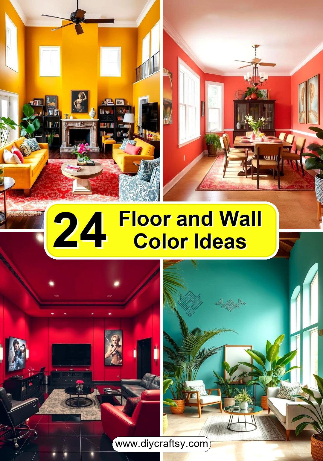 Floor and Wall Color Ideas