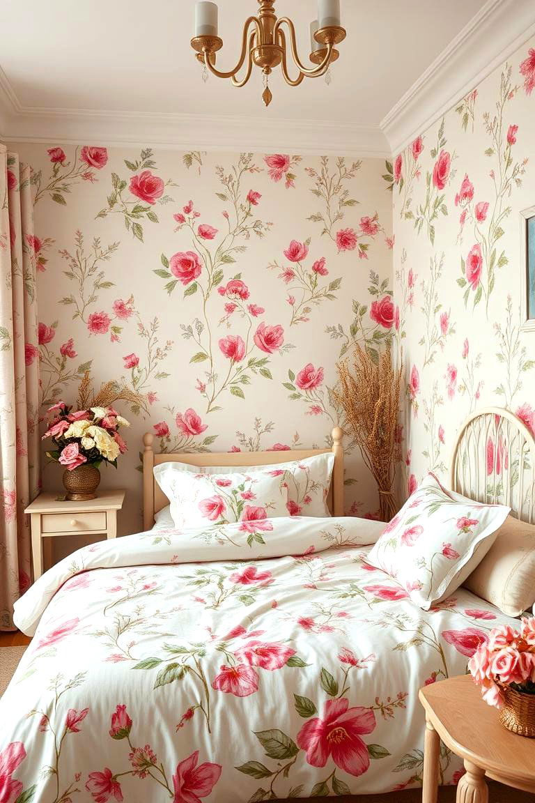 Floral Accents - 24 Princess Room Ideas